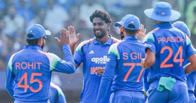 കിവീസിനെ തളയ്ക്കാന്‍ ഇന്ത്യ; വെറും രണ്ട് സിക്‌സര്‍ കൊണ്ട് റെക്കോഡിടാന്‍ സാക്ഷാല്‍ ഹിറ്റ്മാനും