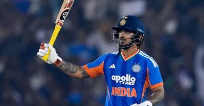 സഞ്ജുവിന്റെ ഹോം ഗ്രൗണ്ടില്‍ തകര്‍ത്തടിച്ച് കിഷന്‍; 'കന്നി സെഞ്ച്വറി' കരുത്തില്‍ ഇന്ത്യയ്ക്ക് കൂറ്റന്‍ സ്‌കോര്‍