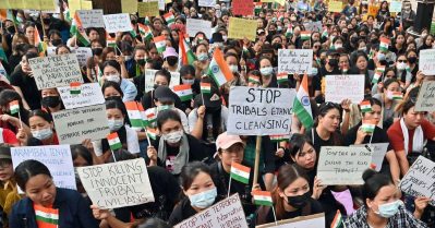 മണിപ്പൂര്‍: കൂട്ടബലാത്സംഗത്തിനിരയായി രണ്ട് വര്‍ഷത്തിനിപ്പുറം കൊല്ലപ്പെട്ട യുവതിക്ക് നീതി തേടി കുക്കികള്‍