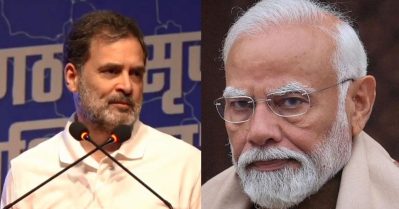 'നരേന്ദര്‍ സറണ്ടര്‍' എന്ന് ട്രംപ് ഫോണ്‍ ചെയ്ത് പറഞ്ഞപ്പോഴേക്കും മോദി കീഴടങ്ങി: രാഹുൽ ഗാന്ധി