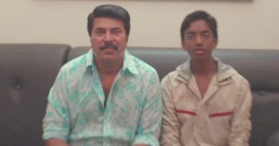 മലയാളത്തിന്റെ മൂത്തോന്‍ വിളിച്ചാല്‍ വരാതിരിക്കാന്‍ പറ്റുമോ എന്ന് ചന്തു; പുഞ്ചിരിച്ച് മമ്മൂട്ടി