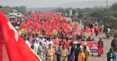 കര്‍ഷക കരുത്തിന് മുന്നില്‍ വഴങ്ങി മഹാരാഷ്ട്ര സര്‍ക്കാര്‍ ; അഖിലേന്ത്യ കിസാന്‍ സഭ ലോങ് മാര്‍ച്ചിന് ഉജ്ജ്വല സമാപ്തി