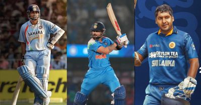 സംഗ മാത്രമല്ല, സച്ചിനും വീണു; കിങ്ങിന്റെ പടയോട്ടത്തില്‍ വിറച്ച് ഇതിഹാസങ്ങള്‍