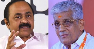 രാഷ്ട്രീയ കൂടിക്കാഴ്ചയ്ക്കായി വരരുത്, വന്നാലും ഇരുന്ന് നിരങ്ങരുത്; സതീശന് മറുപടിയുമായി സുകുമാരന്‍ നായർ