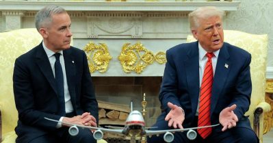 ചൈനയുമായുള്ള കരാർ; കാനഡയ്ക്ക് മേൽ 100% തീരുവ ചുമത്തുമെന്ന് ട്രംപ്