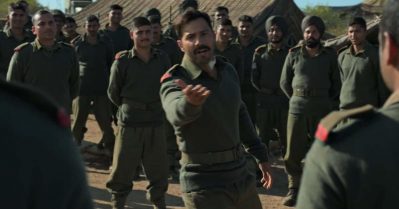 ഒറിജിനലാണെന്ന് തോന്നുന്നേയില്ല, അത്രക്ക് ആര്‍ട്ടിഫിഷ്യലായിട്ടുണ്ട്... ബോര്‍ഡര്‍ 2വിലെ ട്രോള്‍ മെറ്റീരിയലായി വരുണ്‍ ധവാന്‍