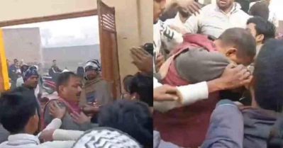 അംബേദ്കറുടെ ചിത്രം കീറിയെറിഞ്ഞു; ആർ.എസ്.എസ് നിയന്ത്രണത്തിലുള്ള സ്കൂൾ പ്രിൻസിപ്പലിനെ മർദിച്ച് വിദ്യാർത്ഥികൾ