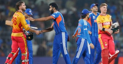 സിംബാബ്‌വേയെ മലര്‍ത്തിയടിച്ച് മെന്‍ ഇന്‍ ബ്ലൂ; പോരാട്ട വീര്യവുമായി ബ്രയാന്‍ ബെന്നറ്റ്!