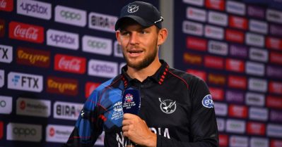 ഇന്ത്യയ്‌ക്കെതിരായ മത്സരത്തിന് മുന്നെ പരിശീലന സെഷന്‍ നല്‍കിയില്ല; നമീബിയന്‍ ക്യാപ്റ്റന്‍ ഗെര്‍ഹാര്‍ഡ് ഇറാസ്മസ്