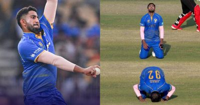 ഭാജിയും പത്താനും മുതല്‍ ബുംറ വരെ ഒറ്റ ഇന്ത്യന്‍ താരമില്ല; ലോകകപ്പ് ചരിത്രത്തില്‍ ഇടം പിടിച്ച് യു.എ.ഇ താരം