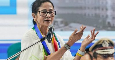 ഇനിയൊന്ന് ശ്രമിച്ചുനോക്കൂ; എങ്ങനെ ചെറുക്കണമെന്ന് ഞങ്ങള്‍ക്കറിയാം; വസതി ആക്രമിച്ച ബി.ജെ.പിക്കാരോട് മമത