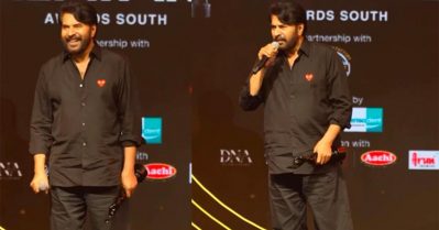 സ്വന്തം കോട്ടയില്‍ നടക്കുന്ന പരിപാടിയുടെ സ്വാഗ് ഒന്ന് വേറെ തന്നെയാ; ഫിലിം ഫെയറിനെയും കടത്തിവെട്ടുന്ന മമ്മൂക്കയുടെ ഓറ