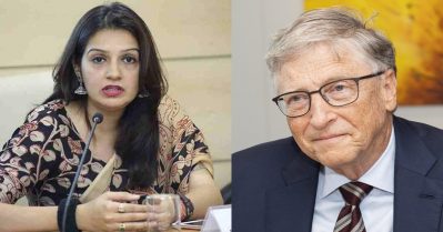 ബിൽ ഗേറ്റ്‌സിന് സ്വാഗതമില്ല, ഇന്ത്യയ്ക്ക് അഭിനന്ദനങ്ങൾ; പ്രിയങ്ക ചതുർവേദി