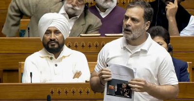 നിങ്ങള്‍ക്ക് ഭയമാണോ? ലോക്‌സഭയില്‍ മുന്‍ കരസേനാ മേധാവിയുടെ ഓര്‍മക്കുറിപ്പ് വായിച്ച് രാഹുല്‍; തടഞ്ഞ് കേന്ദ്രമന്ത്രിമാര്‍; ബഹളം