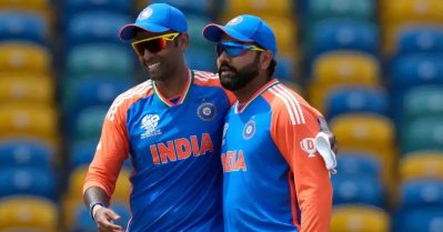 ഒറ്റ വിജയത്തില്‍ രോഹിത്തിനെ കടത്തിവെട്ടി സൂര്യ; ടി - 20യിലെ ഇന്ത്യയുടെ കപ്പിത്താന്‍!