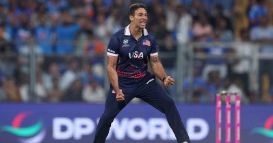 എതിരാളികള്‍ ഇന്ത്യയും പാകിസ്ഥാനും, പക്ഷേ ഒരേ വിക്കറ്റും റണ്‍സും; മനസ് കീഴടക്കി യു.എസ്.എ ബൗളര്‍