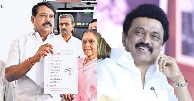 സ്റ്റാലിന് മാര്‍ക്കിട്ട് തമിഴ്‌നാട് ബി.ജെ.പി; 'നിറവേറ്റിയത് 31 ശതമാനം വാഗ്ദാനങ്ങള്‍ മാത്രം'