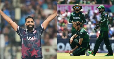 ഞങ്ങള്‍ക്കല്ല, സമ്മര്‍ദം മുഴുവനും പാകിസ്ഥാനാണ്, വീണ്ടും തോല്‍പിക്കും; 2024 ഓര്‍മിപ്പിച്ച് യു.എസ് താരം