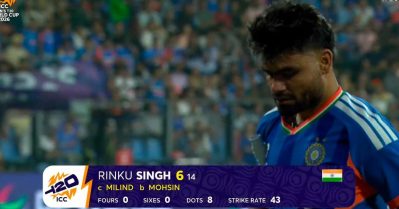 നാല് വിക്കറ്റ് വീണ് നില്‍ക്കുമ്പോള്‍ 14 പന്തില്‍ വെറും ആറ്! 'സ്വന്തം ടീമിനെ ഫിനിഷ് ചെയ്യാന്‍ നോക്കുന്നോ'! വിമര്‍ശനം