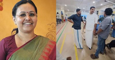 ഇത് എയര്‍പോര്‍ട്ടല്ലേ, സര്‍ക്കാര്‍ ആശുപത്രിയാണോ; ചര്‍ച്ചയായി ആരോഗ്യരംഗത്തിനെതിരെ സമരം ചെയ്യുന്ന കെ.എസ്.യു നേതാവ് പങ്കിട്ട ചിത്രം