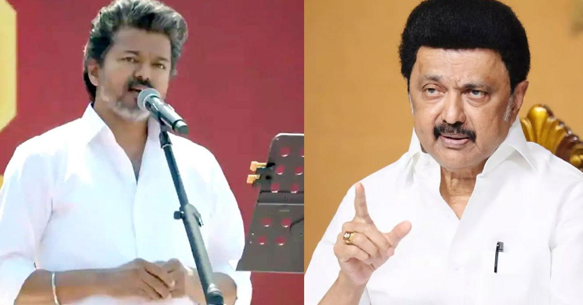 വിജയ്ക്കെതിരെ പരിഹാസവുമായി എം.കെ സ്റ്റാലിൻ