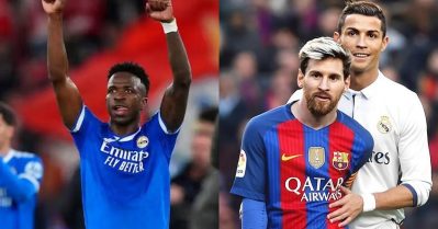 വിനി എന്നാ സുമ്മാവ! ഇനി ഇടം റോണോയും മെസിയുമുള്ള എലീറ്റ് ലിസ്റ്റില്‍