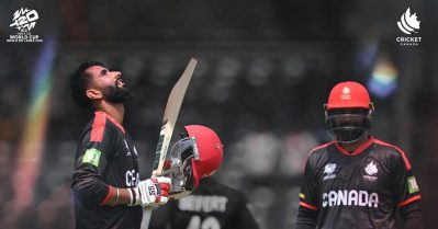 ഐ.സി.സി ടൂര്‍ണമെന്റുകളുടെ മൊത്തം ചരിത്രവും തിരുത്തി; ചില്ലറക്കാരനല്ല ഈ കാനഡക്കാരന്‍!