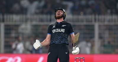 നേരിട്ട 19ാം പന്തില്‍ ഫിഫ്റ്റി; വേഗക്കാരനായി ഫിന്‍ അലന്‍