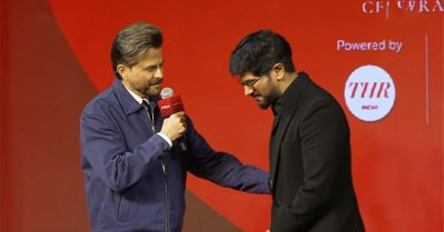 ഫിനോമിനല്‍ നടന്‍, ലെജന്‍ഡ് മമ്മൂട്ടിയുടെ മകന്‍, ദുല്‍ഖറിനെ അഭിനന്ദിച്ചതിന് ശേഷം അനില്‍ കപൂറിന് ലോകഃയെക്കുറിച്ച് സംശയം, വീഡിയോ വൈറല്‍