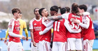 'സെഞ്ച്വറി'യടിച്ച് ഗണ്ണേഴ്സ്; ക്വാര്‍ട്ടര്‍ ഫൈനലിനൊപ്പം സൂപ്പര്‍ നേട്ടവും!