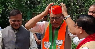 തരൂരിനെ പിന്തുണച്ചതിന് അപമാനിക്കപ്പെട്ടു; കോണ്‍ഗ്രസ് വിട്ട് ബി.ജെ.പിയില്‍ ചേര്‍ന്ന് അസം എം.പി