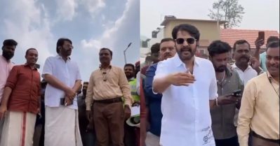 'കേരളത്തിന്റെ സാമൂഹിക മൂലധനമാണ് ഈ കാണുന്നത്' വയനാട് ടൗണ്‍ഷിപ്പിലെത്തി മമ്മൂട്ടി