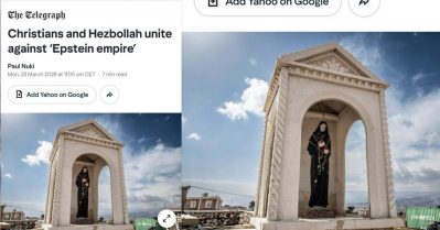 ലെബനാനിലെ ക്രിസ്ത്യന്‍ തദ്ദേശിയര്‍ ഹിസ്ബുല്ലയെ അനുകൂലിക്കുന്നതായി ടെലഗ്രാഫ് ലേഖനം; വിവാദമായതോടെ 24 മണിക്കൂറിനുള്ളില്‍ പിന്‍വലിച്ചു