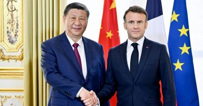 പശ്ചിമേഷ്യന്‍ പ്രതിസന്ധി അവസാനിപ്പിക്കാന്‍ ഒരുമിച്ച് പ്രവര്‍ത്തിക്കണം; ഫ്രാന്‍സിനോട് ചൈന