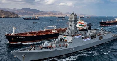 ജി.പി.എസ് ജാമറുകളും മൈനുകളും; ഹോര്‍മുസില്‍ ഇന്ത്യന്‍ കപ്പലുകള്‍ക്ക് മുന്നറിയിപ്പ്; വലിയ പ്രതിസന്ധിയെന്ന് റിപ്പോര്‍ട്ട്