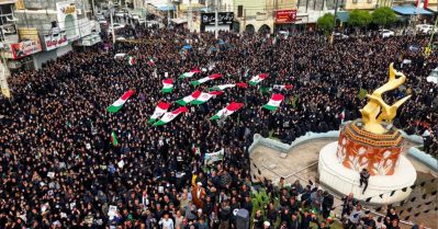 മിനാബില്‍ ആയിരങ്ങള്‍ തെരുവിലിറങ്ങി; ഇസ്രഈല്‍ ആക്രമണത്തില്‍ കൊല്ലപ്പെട്ട കുട്ടികള്‍ക്ക് വിടചൊല്ലി ഇറാന്‍