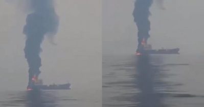 ഒമാനിലെ എണ്ണടാങ്കറിന് നേരെയും ഇറാന്‍ ആക്രമണം; കപ്പലില്‍ 15 ഇന്ത്യക്കാര്‍