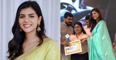 തങ്കം സാര്‍ അവര്, പുരസ്‌കാര വേദിയിലെ പ്രസന്‍സ് ഓഫ് മൈന്‍ഡിന് കല്യാണിയെ അഭിനന്ദിച്ച് സോഷ്യല്‍ മീഡിയ