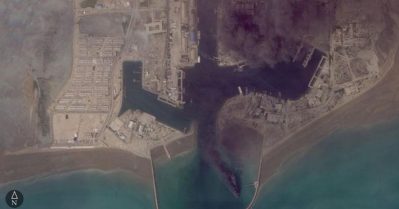 ഇറാന്റെ നാവിക താവളങ്ങളില്‍ അമേരിക്കന്‍ ആക്രമണം; ബന്ദര്‍ അബ്ബാസ്, കൊണാര്‍ക്ക് തുറമുഖങ്ങള്‍ തകര്‍ന്നു