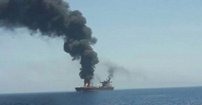 ഒമാനിലെ സുല്‍ത്താന്‍ ഖാബൂസ് തുറമുഖത്ത് എണ്ണ ടാങ്കറിന് നേരെ ആക്രമണം; ഇന്ത്യക്കാരന്‍ കൊല്ലപ്പെട്ടു; റിപ്പോര്‍ട്ട്