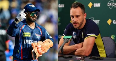 പന്തിന് തിളങ്ങാന്‍ കൃതമായ പ്ലാന്‍ ആവശ്യം; പുതിയ പൊസിഷന്‍ നിര്‍ദേശിച്ച് ഡു പ്ലെസി