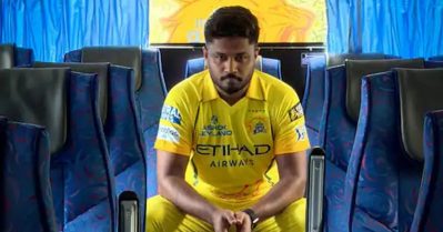 മഞ്ഞ ജേഴ്‌സിയണിയൂ, ചെന്നൈക്കായി വിസില്‍ അടിക്കൂ; ആരാധകരോട് സഞ്ജു