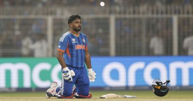 കരീബിയന്‍ കൊടുങ്കാറ്റില്‍ ഉലയാത്ത മഹാപര്‍വതം; സാക്ഷാല്‍ വിരാടിനുപോലും അഭിമാനിക്കാവുന്ന സഞ്ജു ഷോ