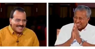 'നിങ്ങള്‍ ചെയ്തു കൊണ്ടിരിക്കുന്ന സകല കാര്യങ്ങള്‍ക്കും നന്ദി...; അഭിമുഖത്തിനൊടുവില്‍ ജോണി ലൂക്കോസിനോട് മുഖ്യമന്ത്രി