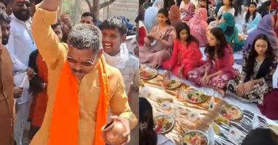 കോളേജിലെ ഇഫ്താര്‍ വിരുന്നില്‍ ഹിന്ദു വിദ്യാര്‍ത്ഥിനികള്‍ പങ്കെടുത്തു; ശുദ്ധീകരണ കര്‍മം നടത്തി ഹിന്ദുത്വ സംഘടനകള്‍