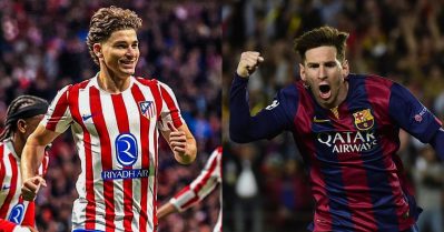 ഒറ്റ ഗോളില്‍ മെസിയും വീണു; വേഗക്കാരനായി അല്‍വാരസ്