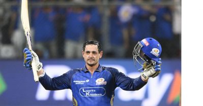 ഒറ്റ സെഞ്ച്വറിയില്‍ വിരാടിനും ഡി വില്ലിയേഴ്‌സിനുമൊപ്പം; ക്വിന്റണ്‍ 'മാസ്റ്റര്‍ ക്ലാസ്' ഡി കോക്ക്