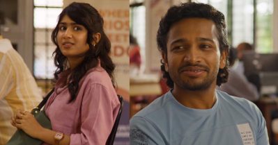 പല്ലിൽ കമ്പിയിട്ട് സ്വാതിയെ വളയ്ക്കാനായി സാംബോയ്; അതിരടിയിലെ ആദ്യ ഗാനം ഏറ്റെടുത്ത് ആരാധകർ