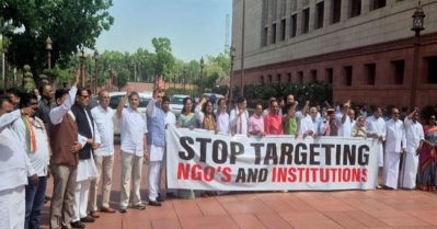 എഫ്.സി.ആര്‍.എ: ബില്ലില്‍ അടുത്ത സമ്മേളനത്തില്‍ ചര്‍ച്ചയെന്ന് കേന്ദ്രം; തെരഞ്ഞെടുപ്പ് ഭയന്നെന്ന് പ്രതിപക്ഷം