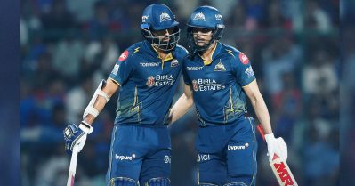 ഗില്ലാട്ടം തുടങ്ങി, 'ഗുജറാത്തിന് ഡബിള്‍ സെഞ്ച്വറി'; തിരിച്ചടിക്കാന്‍ ദല്‍ഹി!